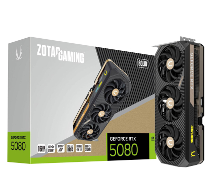 Karta graficzna NVIDIA Zotac GeForce RTX 5080 Solid 16GB GDDR7 DLSS5
